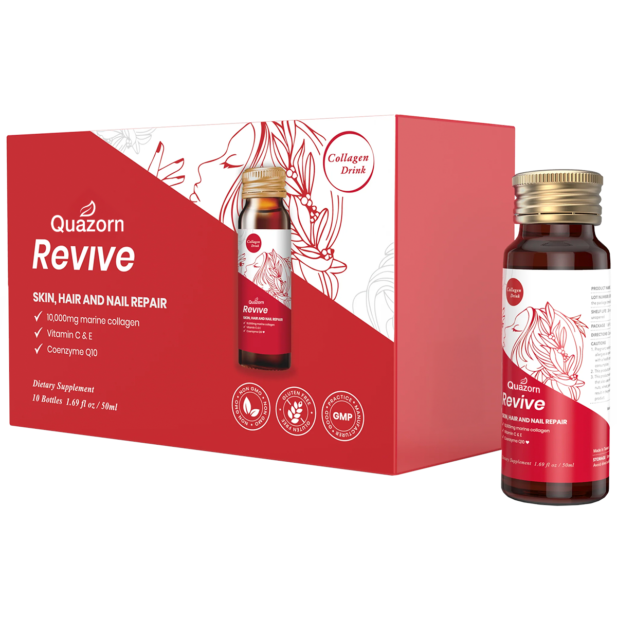 Collagen Drink - Skin, Hair, & Nails