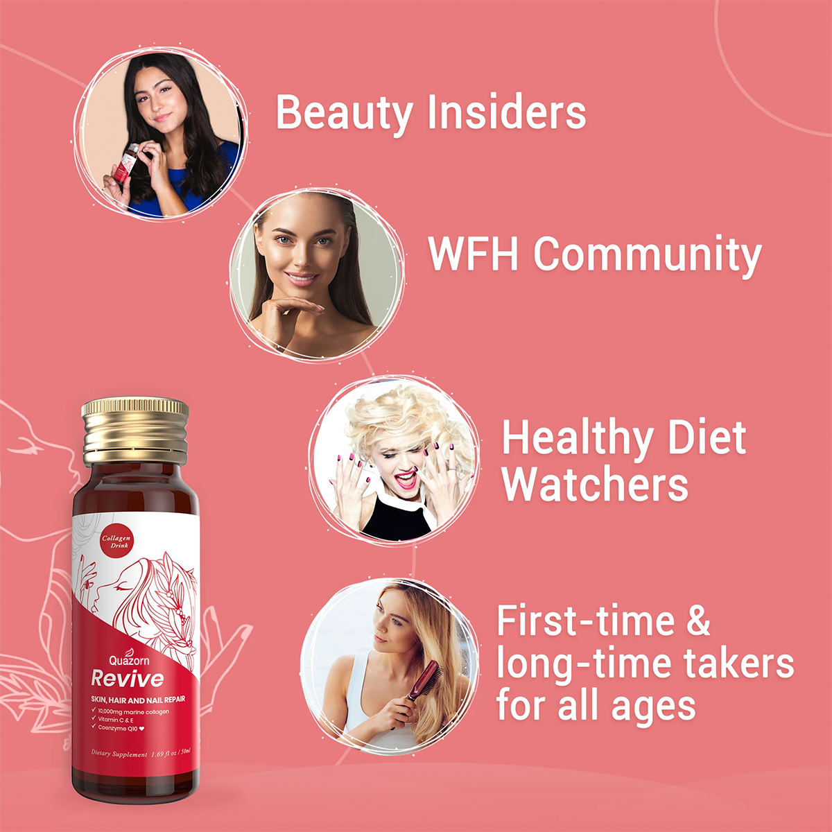 Collagen Drink - Skin, Hair, & Nails