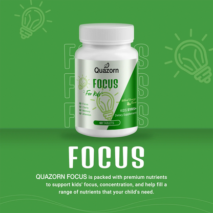 Heivy Focus - SUPPORT FOCUS & CONCENTRATION (For kids)