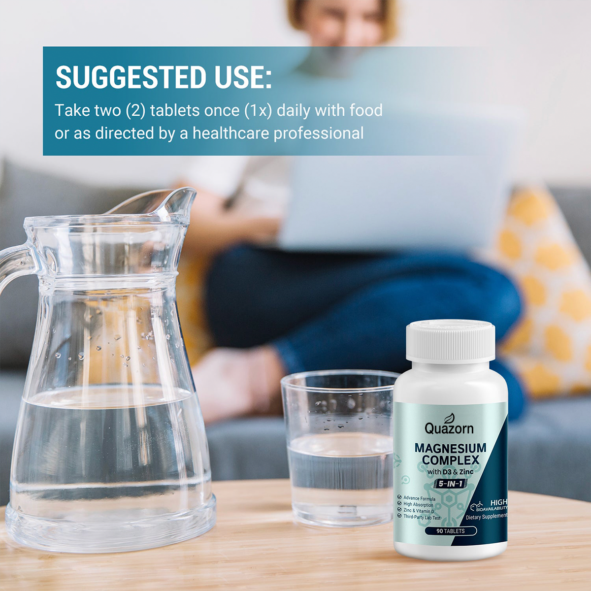 Heivy Magnesium Complex with Zinc & Vitamin D3